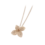 Pasquale Bruni Bon Ton Halskette Petit Garden mit weißen und champagnerfarbenen Diamanten 15382R